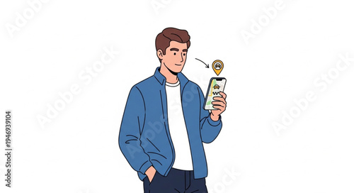 Man holding energy drink can.