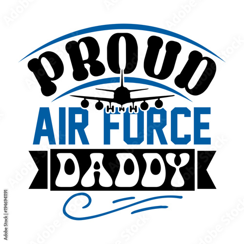 proud air force daddy SVG