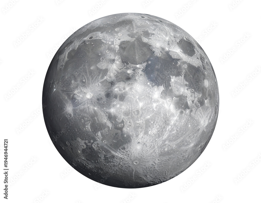 Obraz premium Untitled design - Firefly_a high quality photograph of a mercury planet isolated on a white or transparent back (2)