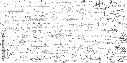 Black handwritten mathematical equations and symbols on a white background.