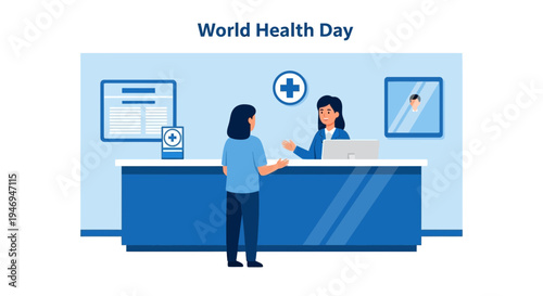 Patient Consultation With A Medical Professional In A Healthcare Environment