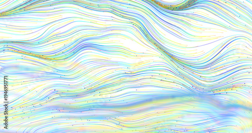 Abstract artwork featuring ...