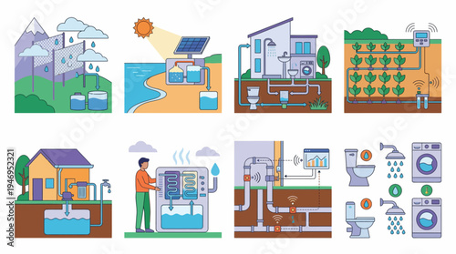 Smart Water Management Systems for Homes and Agriculture