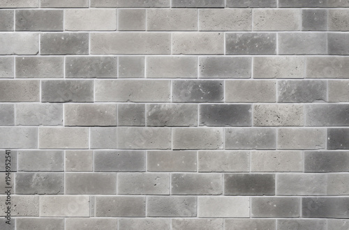 Processed collage of grey concrete brock wall surface texture. Background for banner, backdrop.