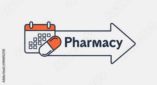 Pharmacy Concept Representing Medicine, Scheduling, Healthcare, Prescription, And Remedies