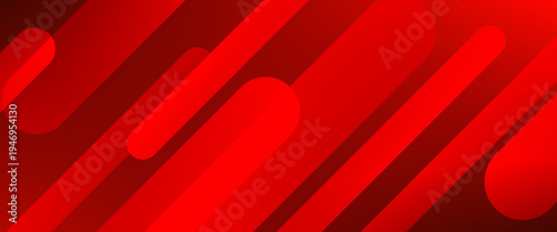 A dynamic abstract vector background featuring diagonal rounded stripes in vibrant red and deep burgundy. This modern, energetic design uses layered shapes and gradients for a sleek 3D effect.
