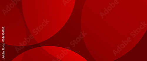A sophisticated red abstract vector background featuring overlapping semicircles and large curves. This deep red design uses transparency and subtle gradients to create a modern and elegant feel.