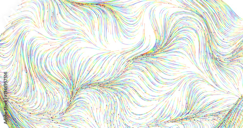 Abstract colorful lines and...
