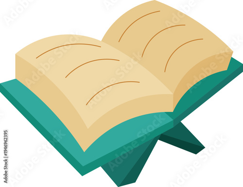 Holy Quran Vector Illustration
