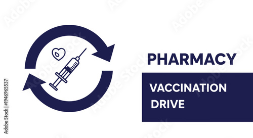 Pharmacy Vaccination Initiative Promoting Health and Community Wellness Seamlessly Displayed