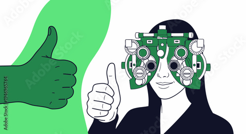 Positive Feedback For Optometry Exam And Vision Care Good Eye Health Checkup