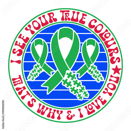 i see your true colours that s why & i love you SVG