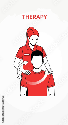 Professional Therapeutic Massage Session For Neck And Shoulder Pain Relief And Relaxation Techniques