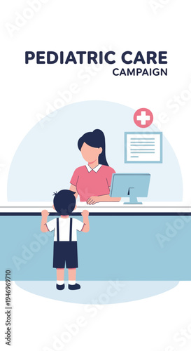 Promoting Pediatric Healthcare: A Child-Friendly Clinic Campaign for Optimal Well-being
