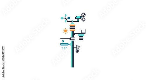 Detailed diagram of mechanical system components.