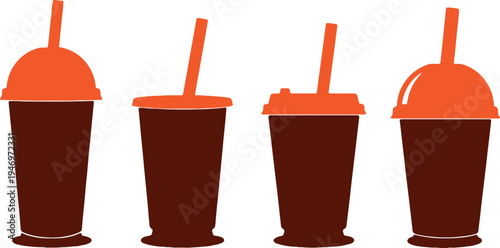 Abstract pixelated architectural structures with geometric patterns and pastel hues