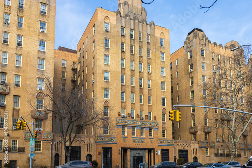 The Park Plaza Apartments in the Bronx in New York City New York USA