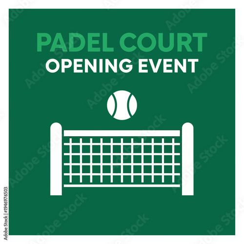 Grand Opening Celebration For New Padel Tennis Court Venue