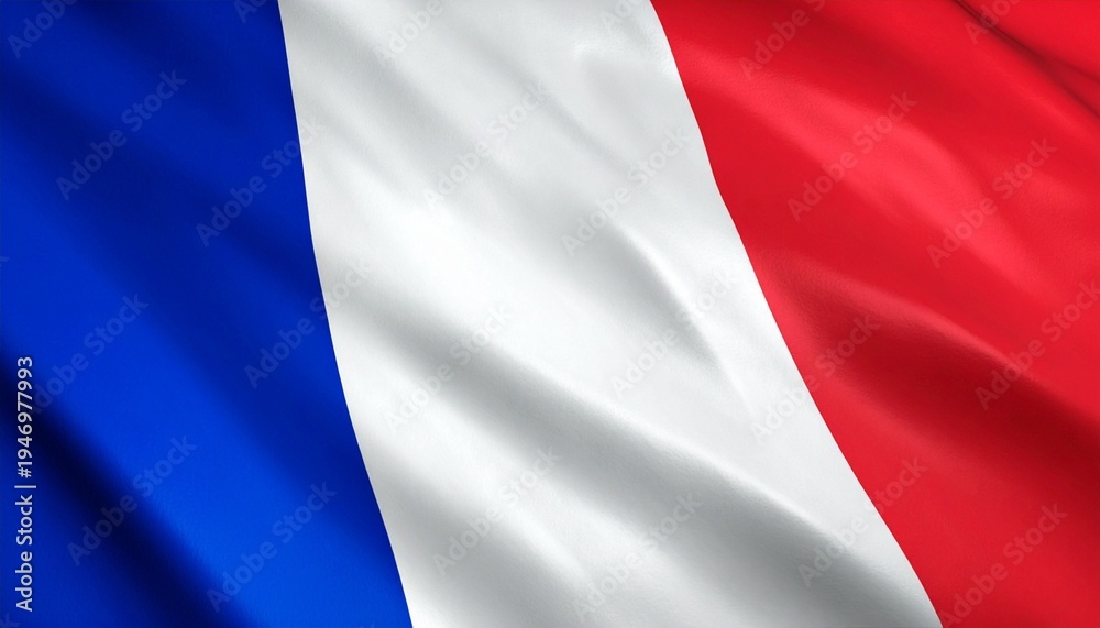 Obraz premium France national flag design