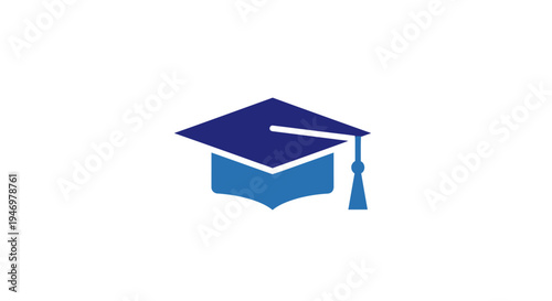 Graduation Cap Icon Symbol Education.