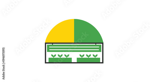 Green and yellow computer server hardware.