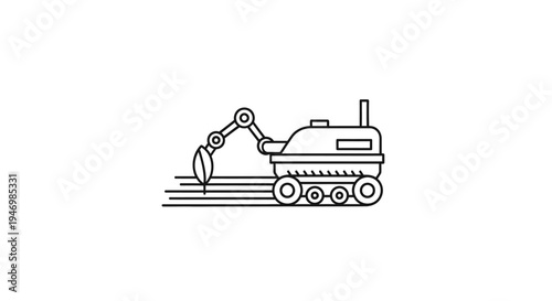 Heavy duty excavator machine equipment.