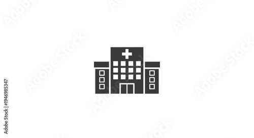 Hospital Building Medical Facility Architecture.