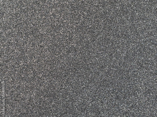 Macro shot of medium grey metallic car paint texture