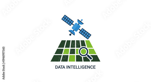 Satellite Solar Panel Data Intelligence Technology.