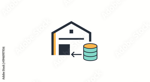 Simple house with database storage.