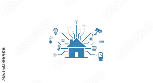 Smart Home Automation System Control.