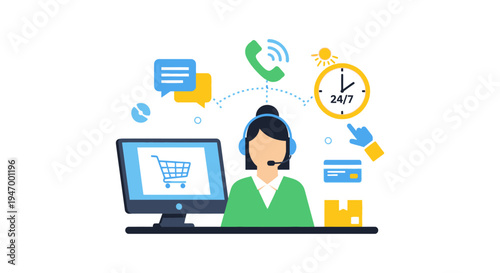 Dedicated Customer Support for Online Shopping & E-commerce Services, 24/7 Assistance