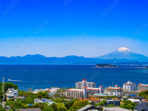 富士山と湘南海岸