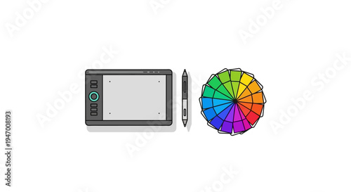 Graphic Design Color Wheel Tools.