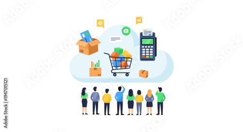E-commerce Cloud Platform: Digital Shopping, Online Payment, Logistics, Analytics & Customer Experience for Modern Business