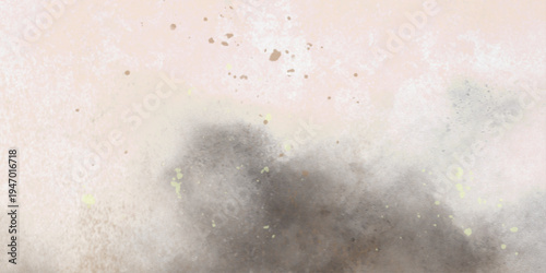 Abstract diffuse texture painting with pastel brown, dark khaki and rosy brown color and space for text. Abstract texture for use as a background