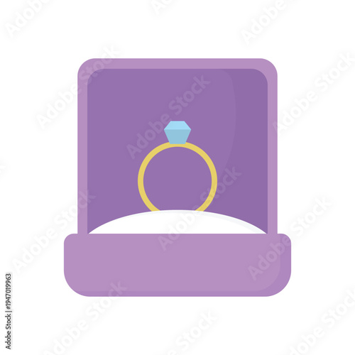 Ring luxury vector illustration on a white background