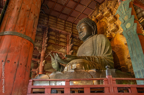 日本の奈良県にある東大寺の大仏