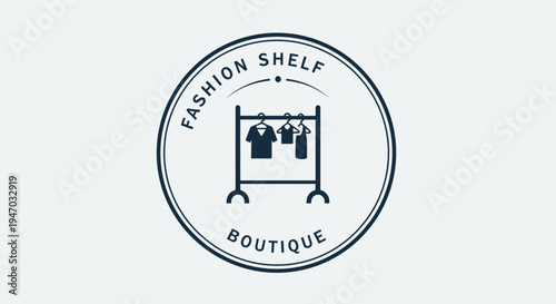 Fashion boutique clothing store logo.