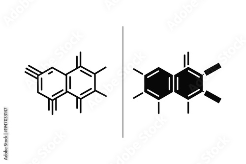 Chemical Structure Diagrams: Abstract Molecular Formulas for Science and Research
