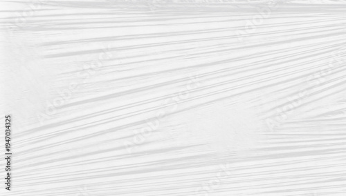 Photos plastic overlay texture of realistic crumpled transparent plastic film wrap on white background,wrinkled stretched plastic effect