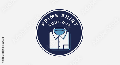 Shirt Boutique Logo Design Concept.