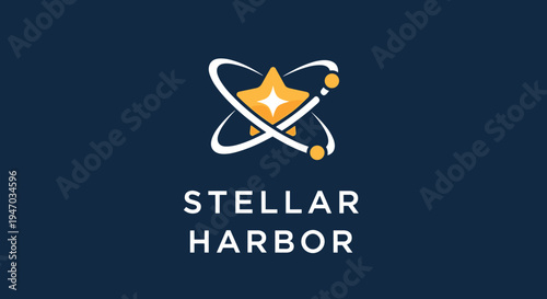 Stellar Harbor Logo Design Concept.
