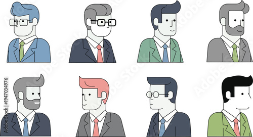 Two abstract figures emerging from a pixelated curtain of vertical lines