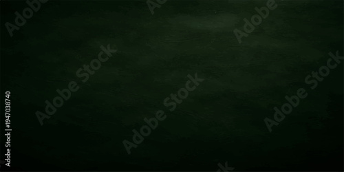 dark green grunge chalkboard background featuring a vintage textured paper pattern and aged rough wall material for an empty canvas backdrop.