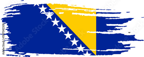 Fotografi bosnia and herzergovina flag design