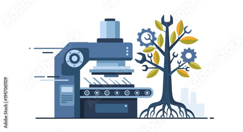 Green Industry & Sustainable Manufacturing: Industrial Ecology, Engineering, Growth, Production, and Maintenance Concept