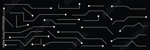 Callouts titles set. Digital callouts . Line callout label set. isolated on white background. Vector illustration. EPS 10 .