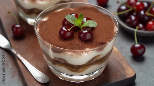 Süßes mit Kirschen