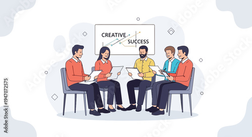 Team Collaboration Meeting: Creative Success Strategy Discussion